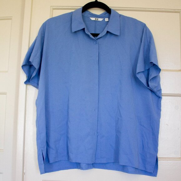 Uniqlo Button Up Short Sleeve Shirt - Picture 1 of 3